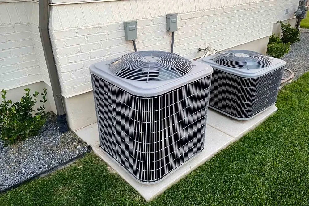 AC condensers serviced by Prestige Air Service, Conroe, TX HVAC contractor