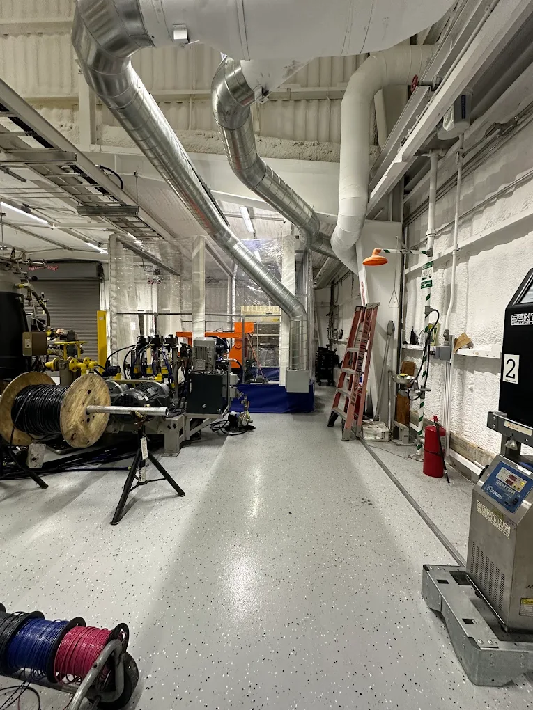 Plant ductwork and HVAC piping by Prestige Air Service, Houston, TX